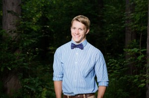 Senior Photos with bow tie