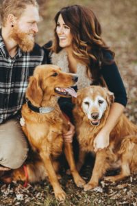 Wisconsin Wedding & Portrait Photographer Couples with Dogs Film-Style Images